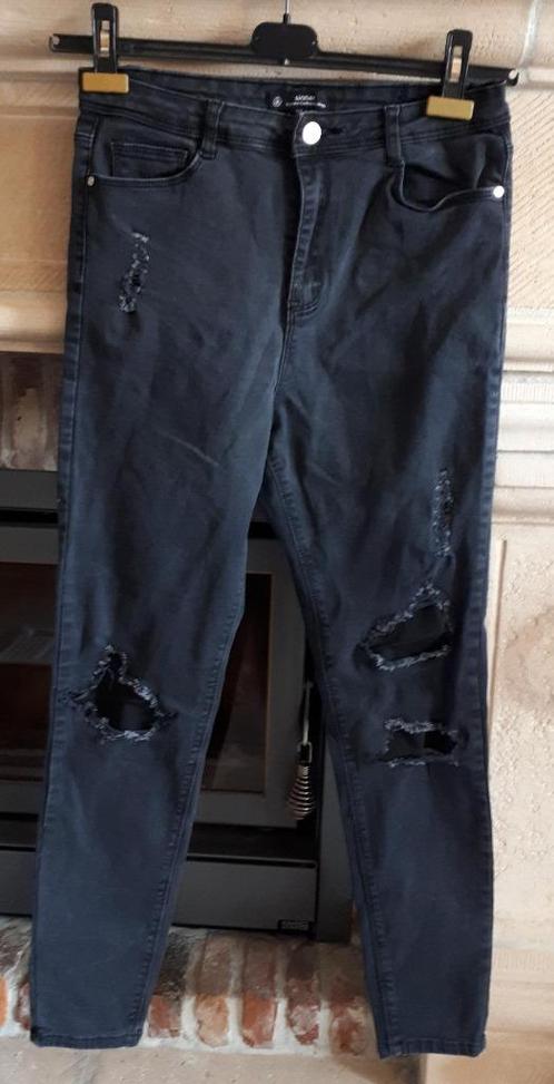 Sinner - 5pocket jeans - zwart - damesmaat 42 - stretch, Kleding | Dames, Spijkerbroeken en Jeans, Zo goed als nieuw, W33 - W36 (confectie 42/44)