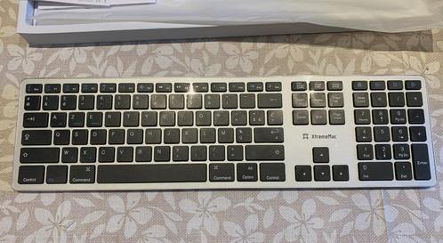 Clavier Bluetooth pour Apple Mac XtremeMac étendu, Computers en Software, Toetsenborden, Zo goed als nieuw, Azerty, Draadloos