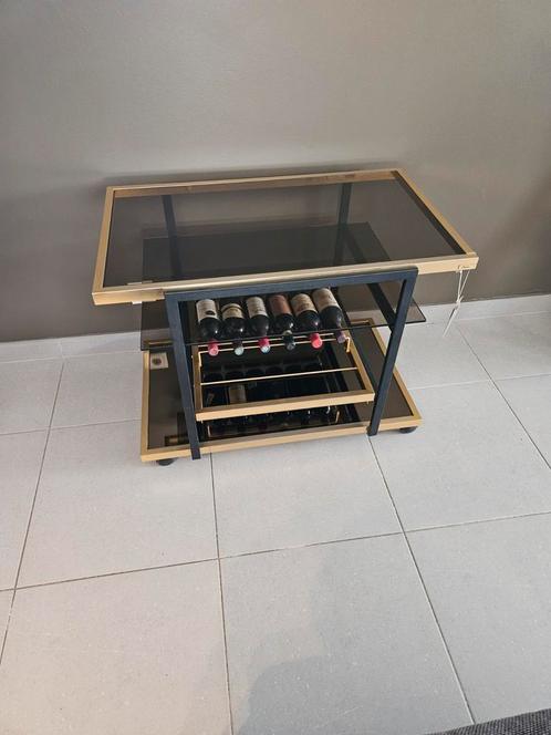 Design Fedam Bar Trolley  24 karat, Antiek en Kunst, Curiosa en Brocante, Ophalen