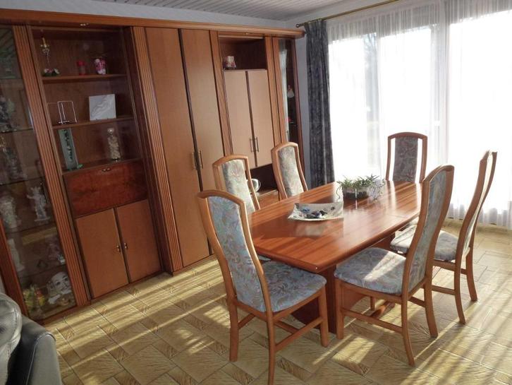 Table & 6 chaises Skovby  pour salle à manger, Huis en Inrichting, Complete inboedels, Ophalen