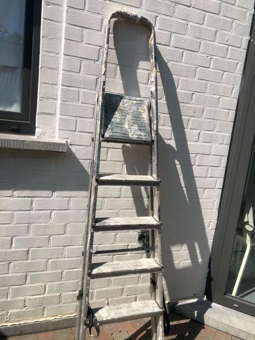 5-Tredige Trapladder, Doe-het-zelf en Bouw, Ladders en Trappen, Gebruikt, Ladder, Ophalen