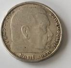 Duitse 2Mark 1938, Postzegels en Munten, Ophalen of Verzenden, Duitsland, Losse munt, Zilver