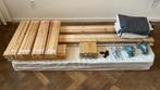 DUBBEL BED 2 boxsprings, Huis en Inrichting, Slaapkamer | Bedden, Ophalen, Hedendaags (Ikea), Tweepersoons, Zo goed als nieuw