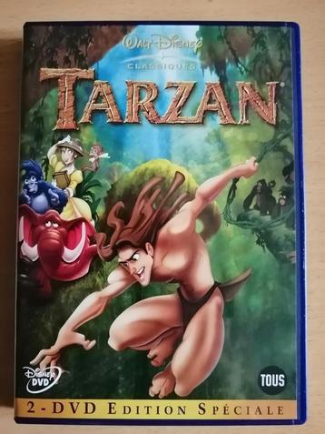 DVD Disney Tarzan - 1999 ‧ Aventure/Musical ‧ 1h 28m beschikbaar voor biedingen