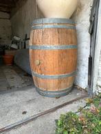 Eiken wijnvat, Tuin en Terras, Regentonnen, 150 liter of meer, Ophalen, Gebruikt, Hout