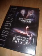 2 films de Luis Bunuel (Robinson Crusoé - Une sans amour), Cd's en Dvd's, Dvd's | Klassiekers, 1940 tot 1960, Overige genres, Gebruikt