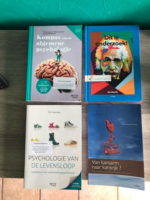 Verschillende schoolboeken toegepaste psychologie Howest, Boeken, Psychologie, Zo goed als nieuw, Ophalen