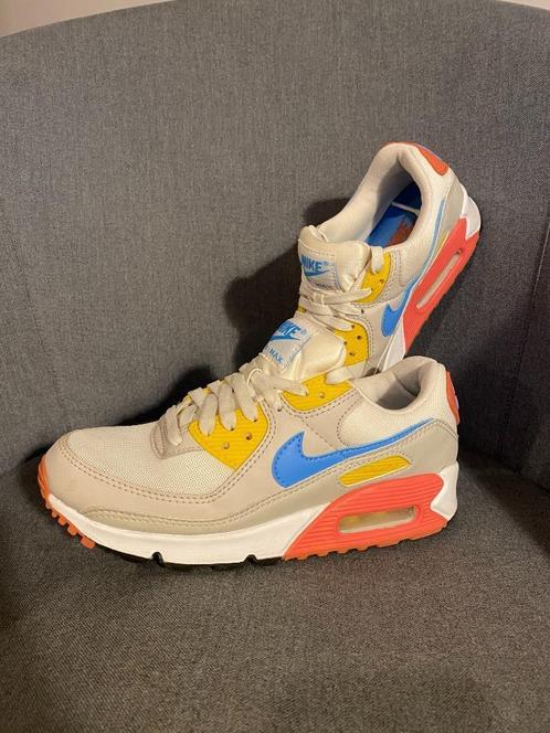 NIKE Air Max 90 'Multicolor' - M36.5 (valt klein), Vêtements | Femmes, Chaussures, Comme neuf, Chaussures de sports, Autres couleurs