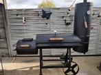 Oklahoma smoker BBq te koop, Tuin en Terras, Houtskoolbarbecues, Ophalen, Zo goed als nieuw