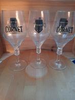 Glas glazen Cornet 33 & 50 cl. (3 beschikbaar). €3/stuk, Glas of Glazen, Ophalen of Verzenden, Zo goed als nieuw, Palm