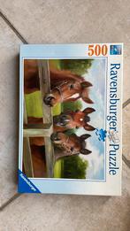 Ravensburger puzzle chevaux 500 pcs, Comme neuf