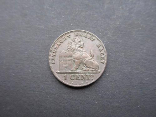 1 Centime 1899 Belgique (flamande) km#34 SUP+, Timbres & Monnaies, Monnaies | Belgique, Monnaie en vrac, Bronze, Envoi