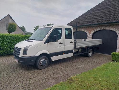 Volkswagen Crafter pick-up bakwagen dealer onderhouden, Auto's, Bestelwagens en Lichte vracht, Particulier, Volkswagen, Diesel