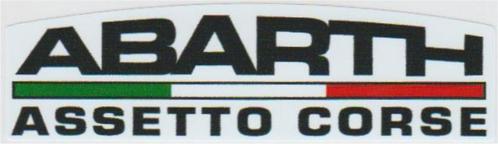 Fiat Abarth Assetto Corse sticker #2, Autos : Divers, Autocollants de voiture, Envoi