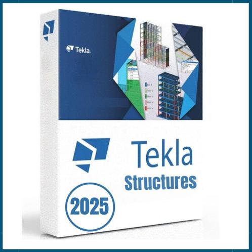 Tekla Structures 2025 Volledige Versie, Computers en Software, Ontwerp- en Bewerkingssoftware, Nieuw, Windows, Ophalen
