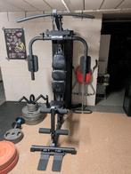 Ketler Multigym Hometrainer Homegym 80 kg 3 kabel stations, Sport en Fitness, Ophalen, Benen, Zo goed als nieuw, Metaal