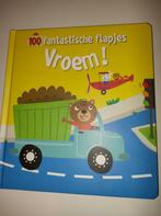 flapjesboek Vroem, Ophalen, Zo goed als nieuw, Uitklap-, Voel- of Ontdekboek, 3 tot 4 jaar