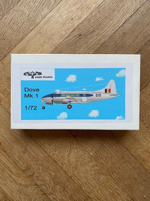 DOVE MK.1 - BELGISCHE LUCHTMACHT + SABENA - 1/72, Hobby en Vrije tijd, Modelbouw | Vliegtuigen en Helikopters, Nieuw, Vliegtuig