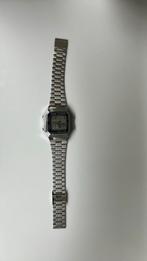 Casio dual time, Handtassen en Accessoires, Gebruikt, Staal, Polshorloge, Ophalen of Verzenden