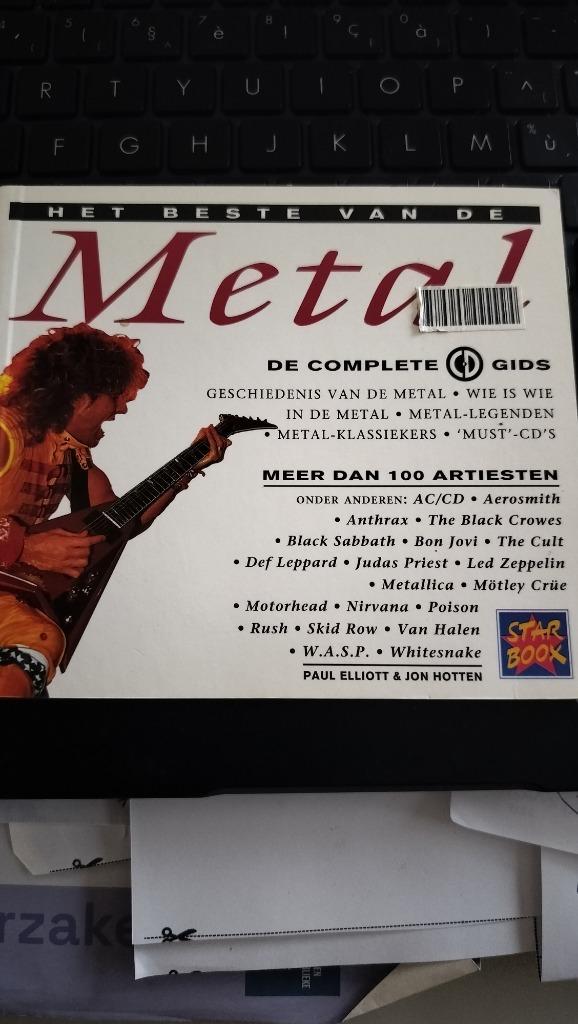 Het beste van de metal Auteur: Paul Elliott, Boeken, Muziek, Zo goed als nieuw, Genre of Stijl, Ophalen of Verzenden