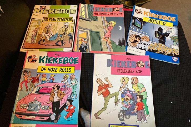 Kiekeboe strips #25,44 & 97, Boeken, Stripverhalen, Zo goed als nieuw, Meerdere stripboeken, Ophalen of Verzenden