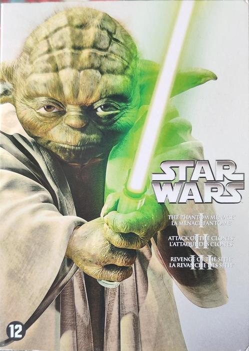 Star Wars 1 , 2 en 3 dvds, Cd's en Dvd's, Dvd's | Science Fiction en Fantasy, Zo goed als nieuw, Ophalen of Verzenden