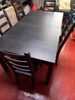 Table et 6 chaises, Maison & Meubles, Enlèvement, Utilisé, Ikea, 6 à 8 chaises