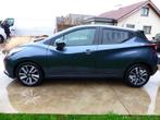 Nissan Micra Cruise Control, App-Connect, PDC met camera, .., Auto's, Stof, Gebruikt, Blauw, USB