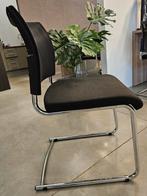6 bezoekersstoelen zwart, Ophalen, Zo goed als nieuw, Zwart