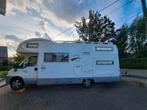 Mobilhome fiat ducato, Caravans en Kamperen, Mobilhomes, Alkoof, Fiat, Diesel, Particulier