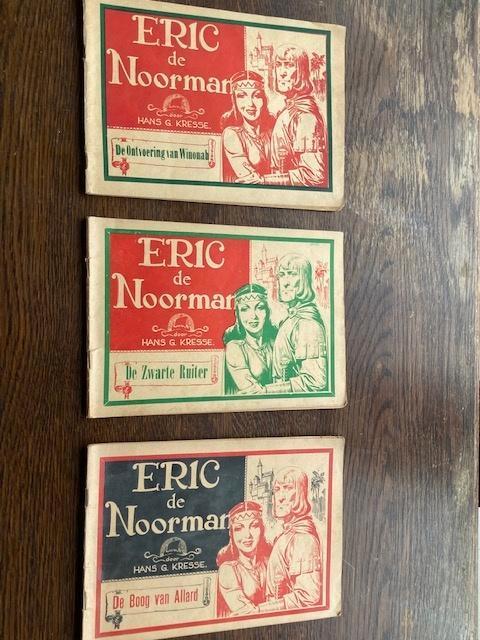 3 bandes dessinées Eric de Noorman, Livres, BD, Utilisé, Plusieurs BD, Enlèvement