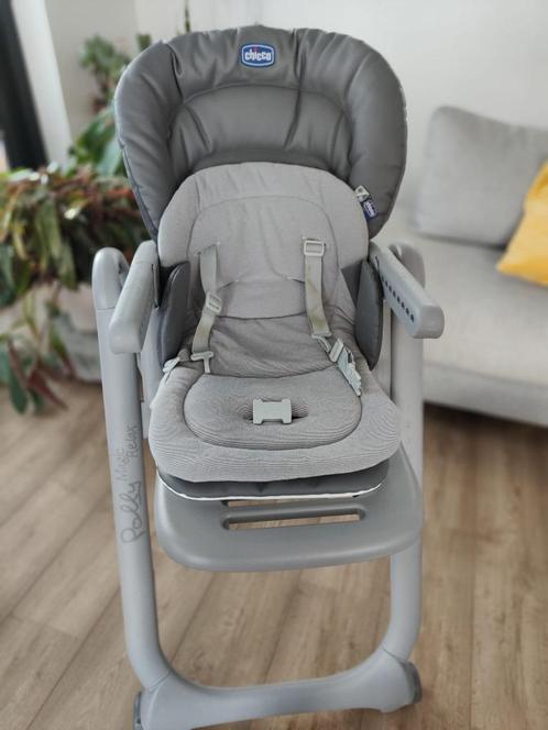 Kinderstoel Chicco Polly Magix Relax, Kinderen en Baby's, Kinderstoelen, Zo goed als nieuw, Meegroeistoel, Aanschuifbaar, Afneembaar eetblad