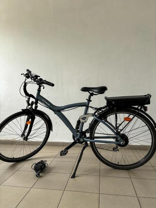 Vélo électrique  VTC Original 900E B'twin, Vélos & Vélomoteurs, Vélos électriques, Utilisé, Autres marques, 30 à 50 km par batterie