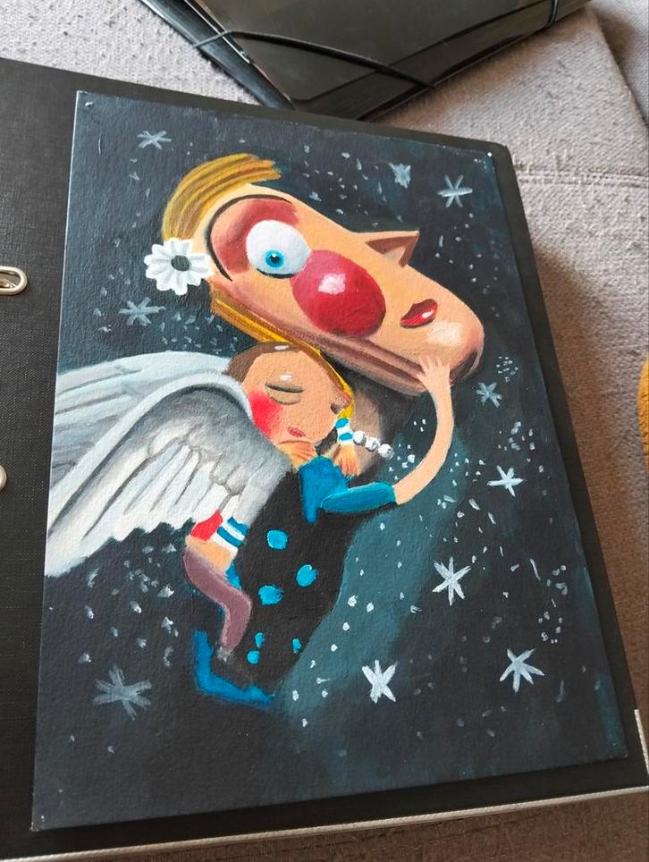 Schilderij ruimte ( prijs bespreekbaar), Antiek en Kunst, Kunst | Schilderijen | Modern, Ophalen