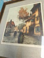 Schilderij Alfred van neste, Antiek en Kunst, Ophalen