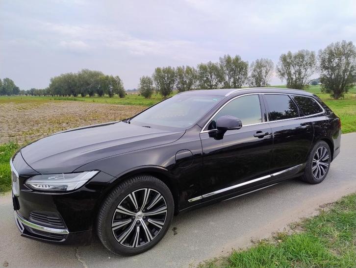 Volvo V90 T6 recharge AWD Inscription Expression, Auto's, Volvo, Bedrijf, V90, 4x4, ABS, Achteruitrijcamera, Adaptieve lichten