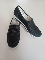 Blauwe schoenen lichte sleehak maat 5 1/2 (38,5 - 39) Ara, Blauw, Instappers, Ophalen of Verzenden, Gedragen