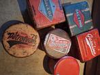 Vintage opbergbox / poef / pouf / mancave / garage / zitbank, Minder dan 50 cm, Nieuw, Overige materialen, Minder dan 50 cm