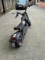 Zwarte elektrische scooter, Overige modellen, Klasse B (45 km/u), Zo goed als nieuw, Elektrisch
