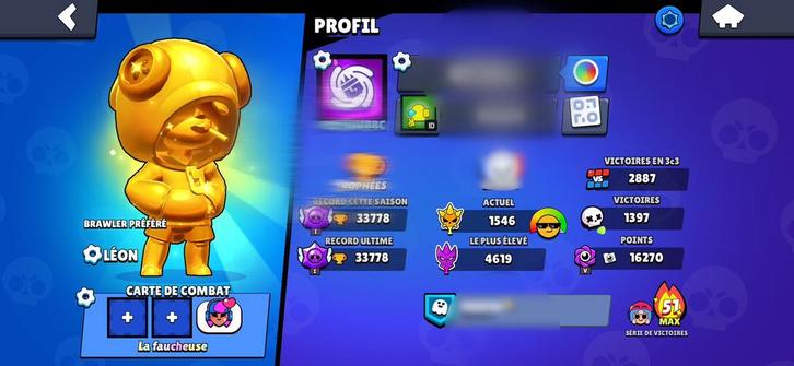 Compte Brawl Stars proposer un prix., Consoles de jeu & Jeux vidéo, Jeux | Atari, Utilisé, Online, Enlèvement ou Envoi