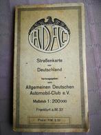 Antieke wegenkaart Duitsland, Boeken, Atlassen en Landkaarten, Gelezen, Ophalen of Verzenden, Landkaart, Duitsland