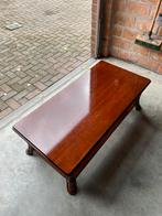 Salontafel notelaar., Ophalen, Gebruikt, 100 tot 150 cm, 50 tot 100 cm