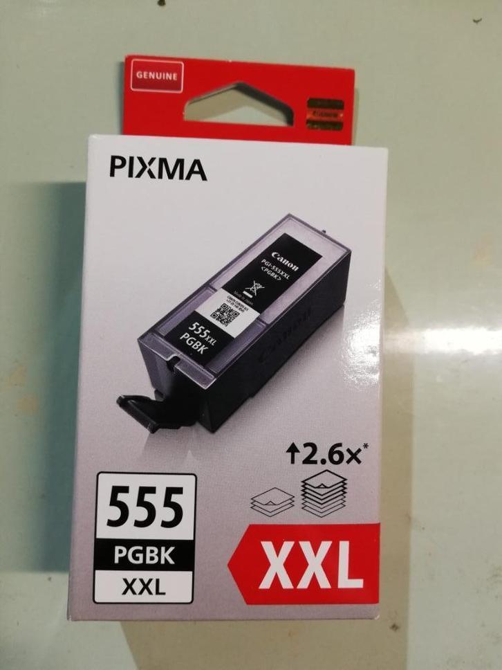 * cartouche d'encre : cartouche d'encre Canon PGI-555PGBK XX, Hobby & Loisirs créatifs, Hobby & Loisirs Autre, Neuf, Enlèvement ou Envoi