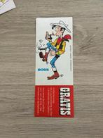 Sticker Lucky Luke - Boss, Verzamelen, Ophalen of Verzenden, Zo goed als nieuw, Strip of Tekenfilm