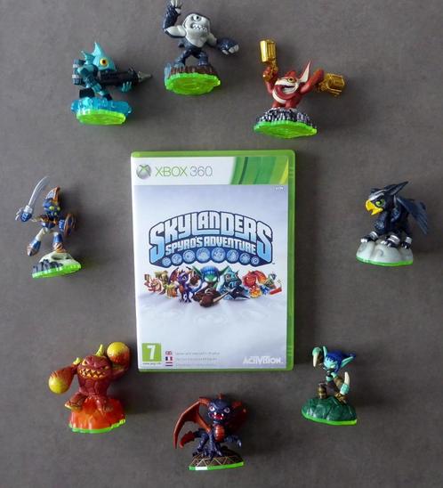 Skylanders Spyro's Adventure-bundel: Xbox 360 + 8 Skylande-g, Games en Spelcomputers, Games | Xbox 360, Gebruikt, Ophalen of Verzenden