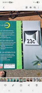 Verlichte huisnummer( boor alle nummers)NIEUW, Ophalen of Verzenden, Nieuw