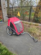 Vantly fietskar voor 2 kinderen, Fietsen en Brommers, Fietsaccessoires | Aanhangwagens en Karren, Ophalen, Gebruikt, 20 tot 40 kg