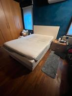 Sommier IKEA, Maison & Meubles, Chambre à coucher | Lits boxsprings, Enlèvement, Utilisé, Crème, Deux personnes