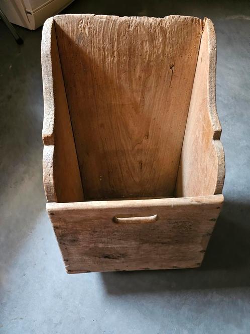 houten antieke bak., Antiek en Kunst, Curiosa en Brocante, Ophalen
