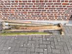Houten planken en palen, Ophalen, Palen